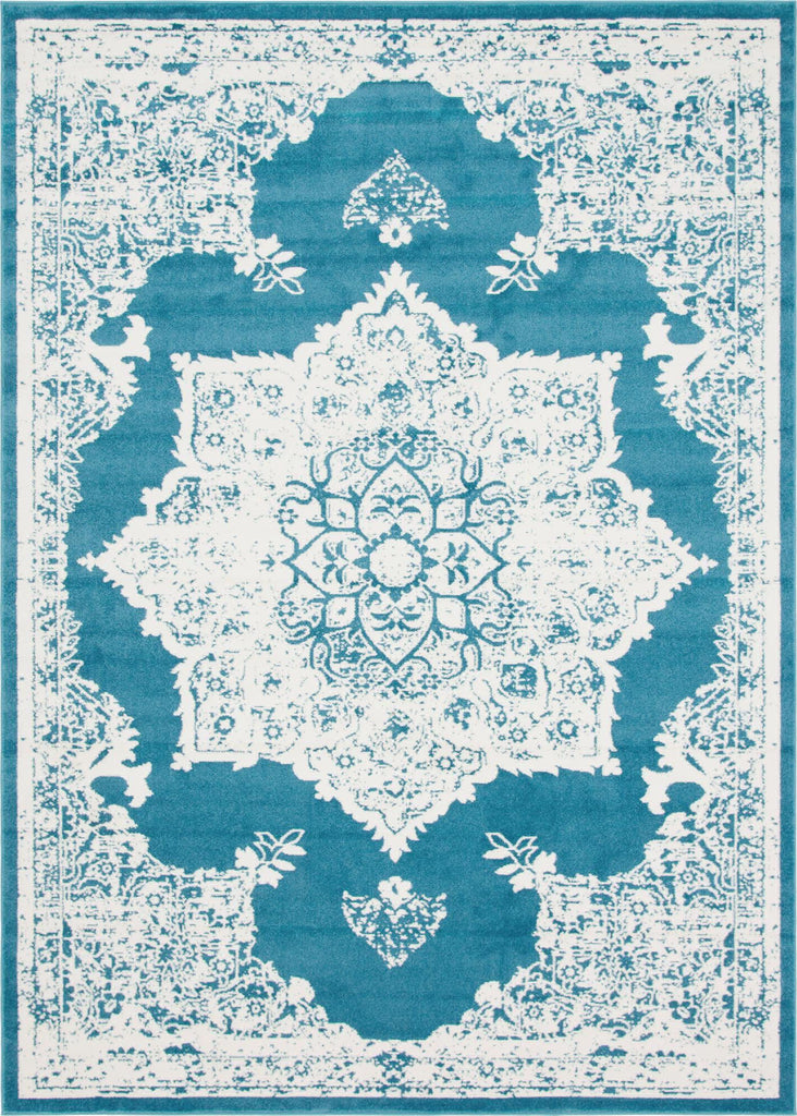 Unique Loom Rosso T-16736 Blue Area Rug main image
