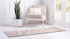 Unique Loom Rosso T-16738 Blue Area Rug Runner Lifestyle Image