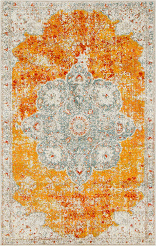 Unique Loom Rosso T-16739 Orange Area Rug main image