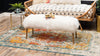 Unique Loom Rosso T-16745 Orange Area Rug Rectangle Lifestyle Image