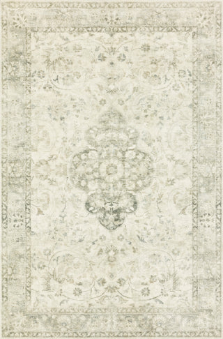 Loloi II Rosette ROS-02 Ivory/Silver Area Rug Main Image