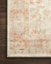 Loloi II Rosette ROS-03 Ivory/Terracotta Area Rug Lifestyle Image Feature