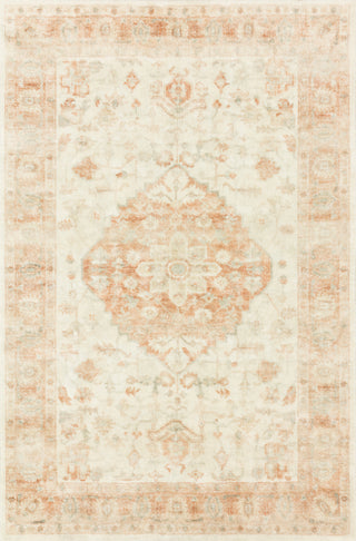 Loloi II Rosette ROS-03 Ivory/Terracotta Area Rug Main Image