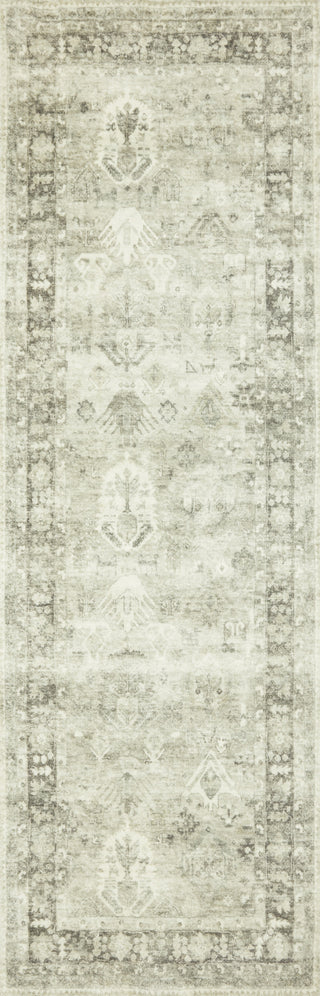 Loloi II Rosette ROS-04 Steel/Graphite Area Rug 2'6''x 7'6'' Runner