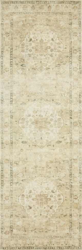 Loloi II Rosette ROS-05 Sand/Ivory Area Rug 2'6''x 7'6'' Runner