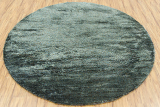 Chandra Royal ROY-15103 Blue/Green Area Rug Round