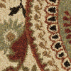 Orian Rugs Royal Shag Paisley Bouquet Beige Area Rug Swatch