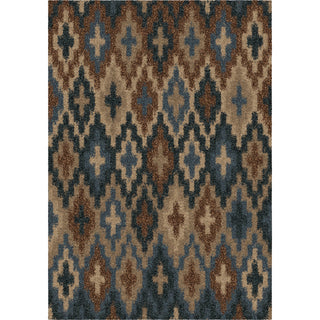 Orian Rugs Royal Shag Blue Spell Area Rug main image