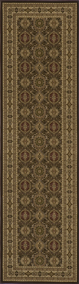 Momeni Royal RY-01 Brown Area Rug Runner