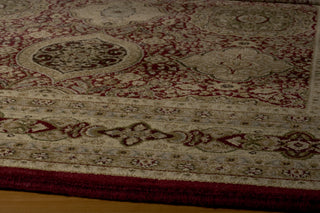 Momeni Royal RY-01 Red Area Rug Closeup