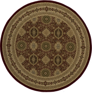 Momeni Royal RY-01 Red Area Rug Close up