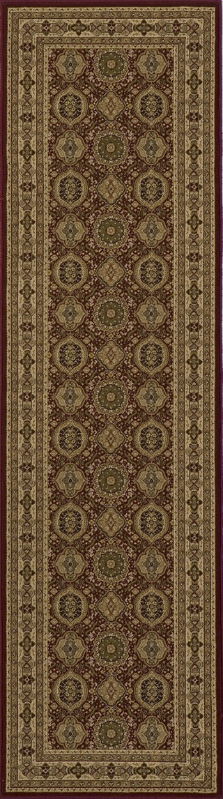 Momeni Royal RY-01 Red Area Rug Runner