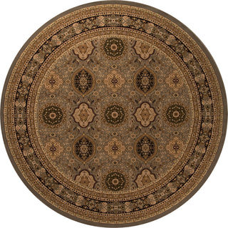 Momeni Royal RY-01 Slate Area Rug Closeup