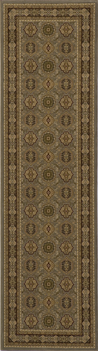 Momeni Royal RY-01 Slate Area Rug Runner