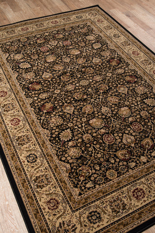 Momeni Royal RY-02 Black Area Rug Runner