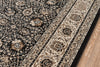 Momeni Royal RY-02 Charcoal Area Rug Close up