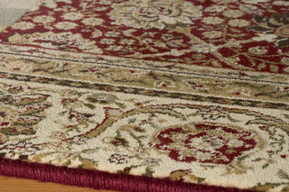 Momeni Royal RY-02 Red Area Rug Closeup