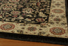 Momeni Royal RY-03 Black Area Rug Closeup