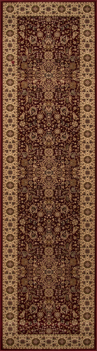 Momeni Royal RY-03 Red Area Rug Closeup