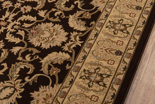 Momeni Royal RY-04 Brown Area Rug Corner Shot