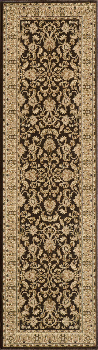 Momeni Royal RY-04 Brown Area Rug Runner