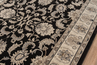 Momeni Royal RY-04 Charcoal Area Rug Close up