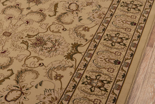 Momeni Royal RY-04 Ivory Area Rug Corner Shot