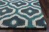 Rizzy Rockport RP8737 Area Rug Edge Shot Feature