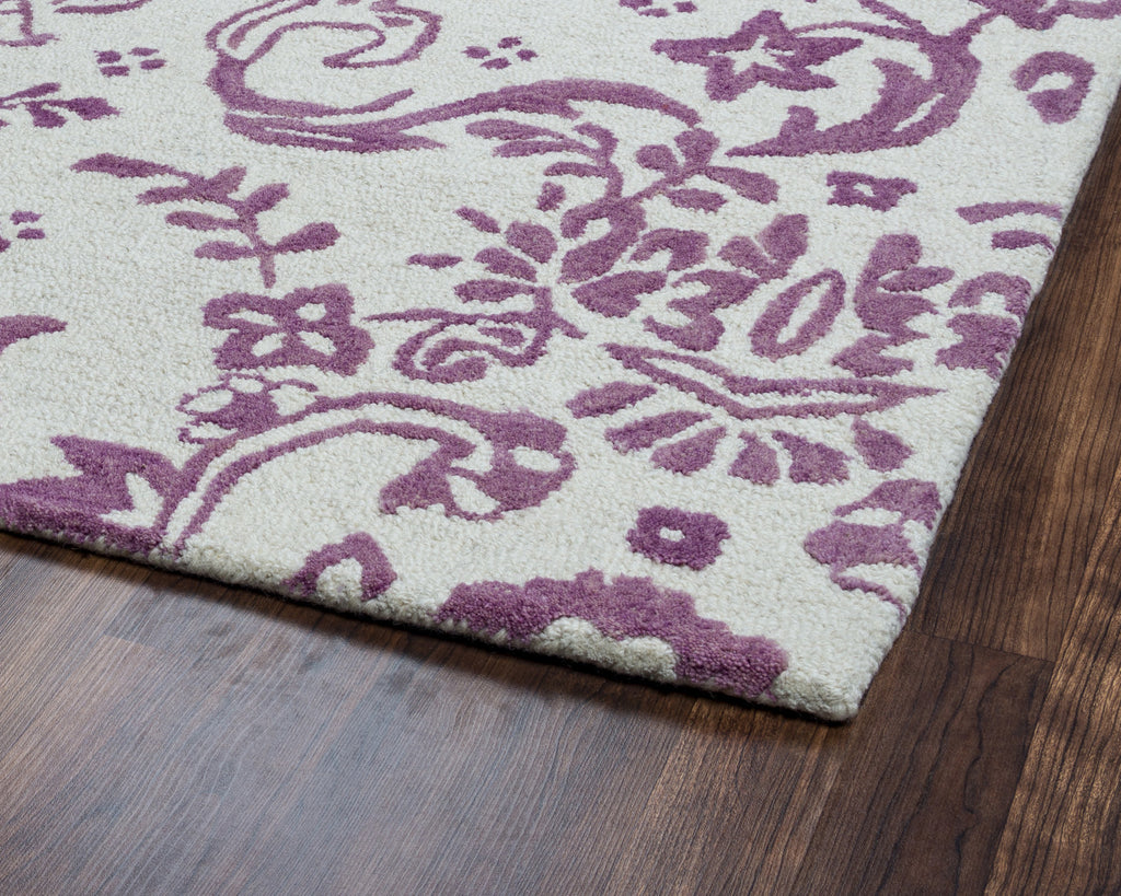 Rizzy Rockport RP8834 Area Rug Corner Shot Feature