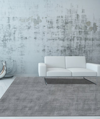 Dalyn Laramie LR100 Silver Area Rug Main Image Feature