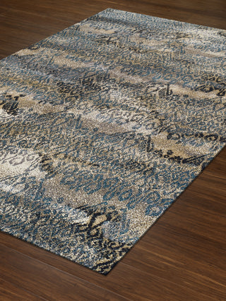 Dalyn Rossini RS5501 Teal Area Rug Floor Shot