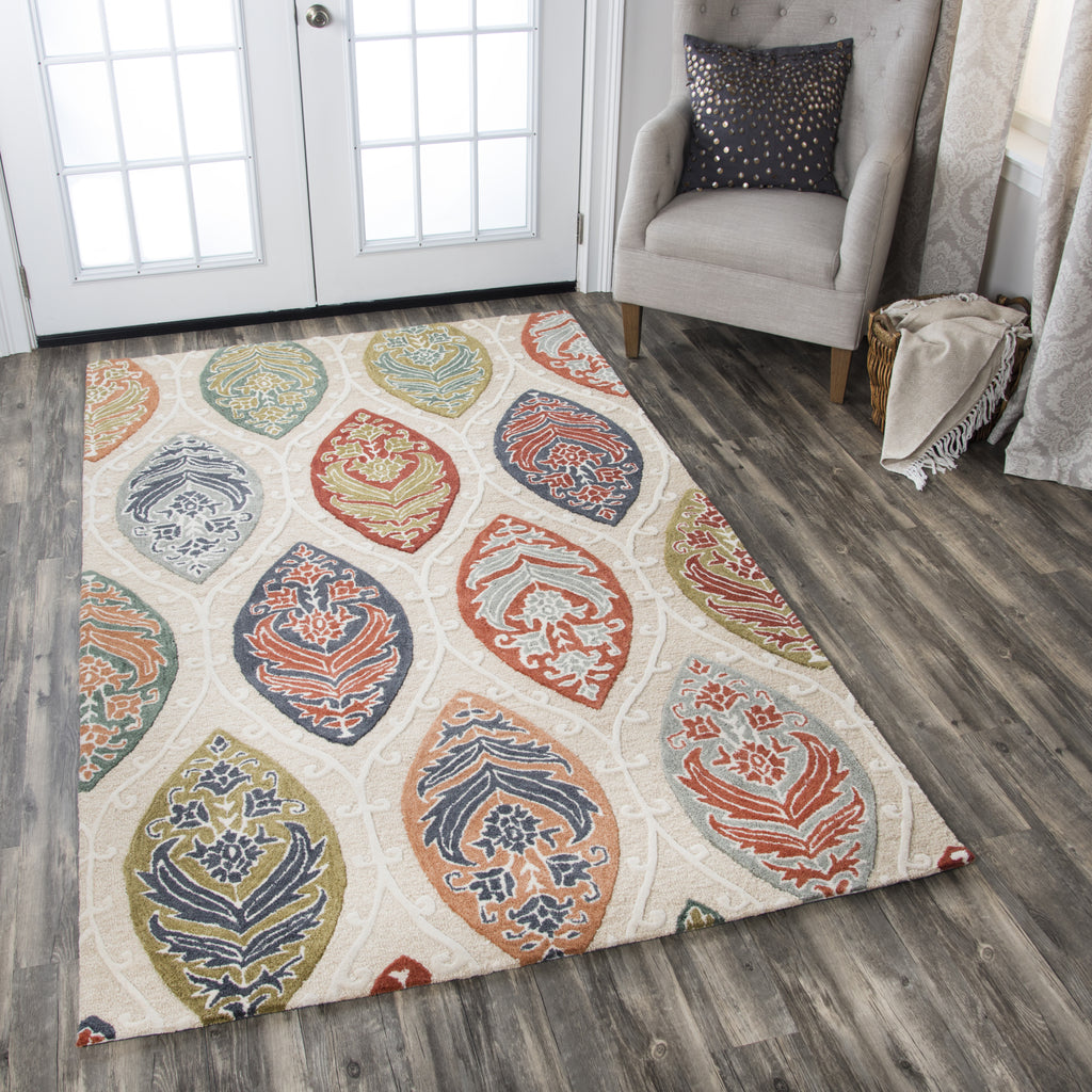Rizzy Resonant RS774A Tan Area Rug – Incredible Rugs and Decor
