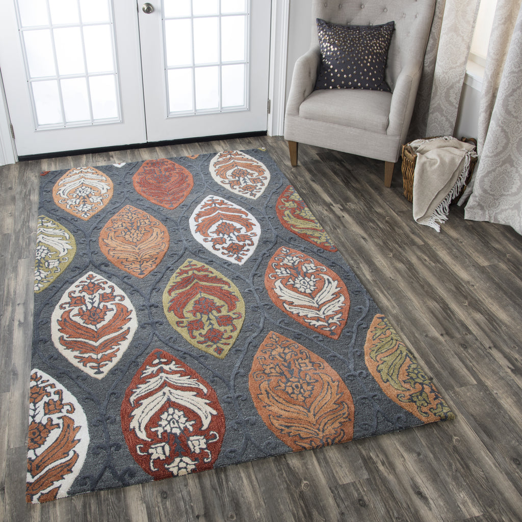 Rizzy Resonant RS775A Gray Area Rug  Feature