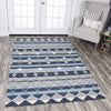Rizzy Resonant RS924A Blue Area Rug  Feature