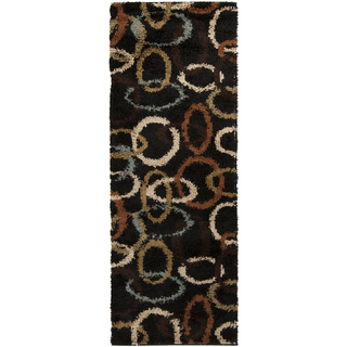 Surya Rosario RSO-4606 Black Area Rug 2'7'' x 7'3'' Runner