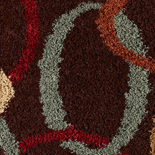 Surya Rosario RSO-4607 Chocolate Area Rug Sample Swatch