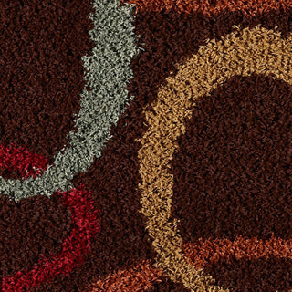 Surya Rosario RSO-4607 Chocolate Area Rug Sample Swatch