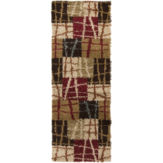 Surya Rosario RSO-4608 Burgundy Area Rug 2'7'' x 7'3'' Runner