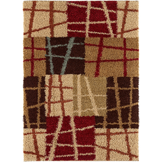 Surya Rosario RSO-4608 Burgundy Area Rug 5'3'' x 7'3''