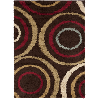 Surya Rosario RSO-4609 Chocolate Area Rug 5'3'' x 7'3''