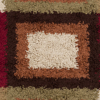 Surya Rosario RSO-4612 Burgundy Area Rug Sample Swatch