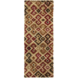 Surya Rosario RSO-4613 Burgundy Area Rug 2'7'' x 7'3'' Runner