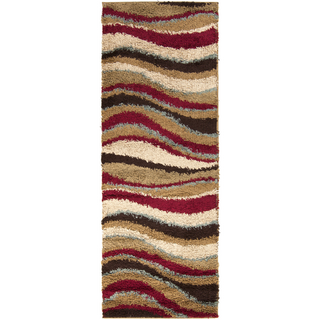 Surya Rosario RSO-4614 Burgundy Area Rug 2'7'' x 7'3'' Runner