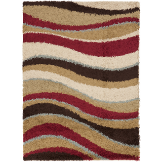 Surya Rosario RSO-4614 Burgundy Area Rug 5'3'' x 7'3''