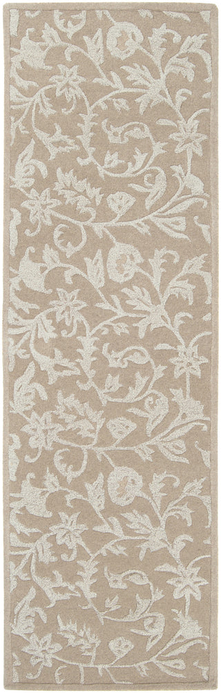 Surya Raj RST-1215 Gray Area Rug 2'6'' x 8' Runner