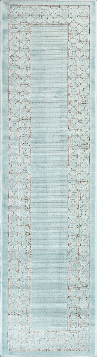 Trans Ocean Rialto 7040/04 Border Blue Area Rug by Liora Manne