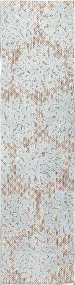 Trans Ocean Rialto 7041/04 Coral Blue Area Rug by Liora Manne