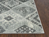 Rizzy Rothport RTP107 Gray Area Rug Detail Image