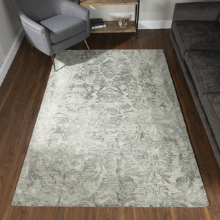 Dalyn Rubio RU1 Charcoal Area Rug Room Scene Featured