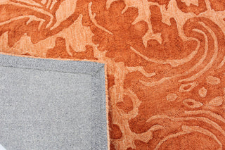 Dalyn Rubio RU1 Orange Area Rug Detail Image